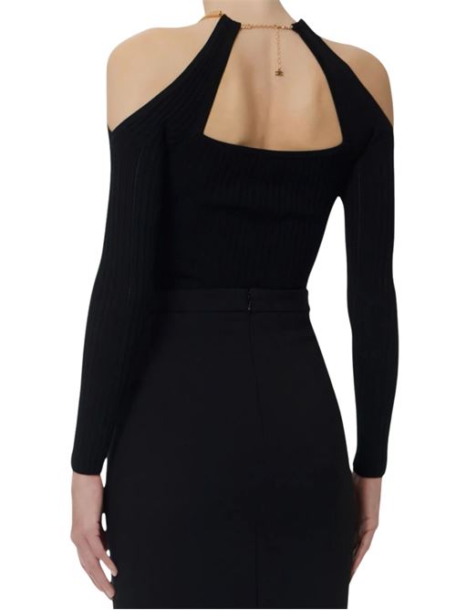 Maglia con dettaglio gioiello Elisabetta Franchi | MK89S61E2110